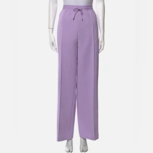 Adidas x Ivy Park 3-Stripes Suit Pants Purple Glow sz S / UK10 - Picture 3 of 4